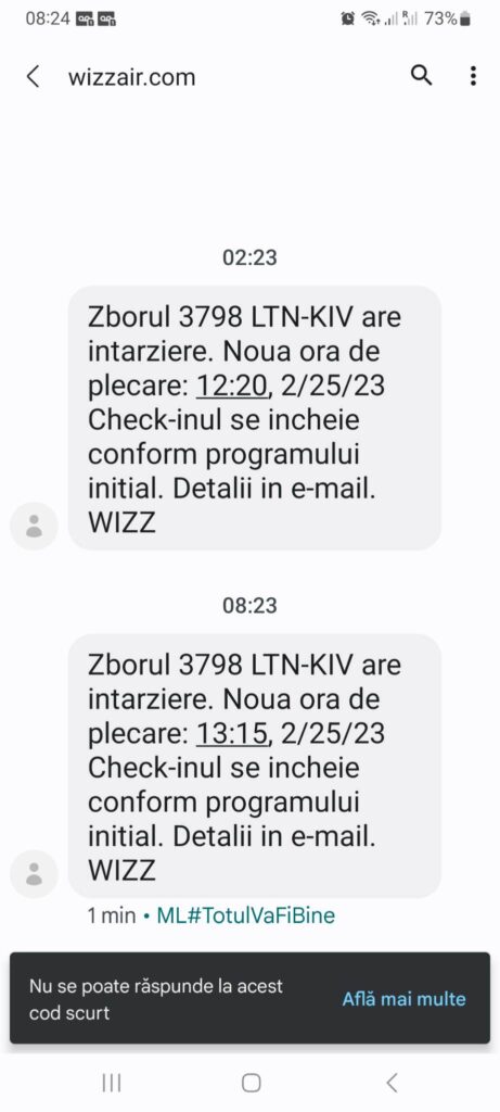 333587724_924653998719542_1741072241539656300_n-461x1024 Sute de moldoveni - români stau blocați în Aeroportul Luton, compania Wizz Air a amânat zborul spre Chișinău